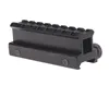 Funpowerland 1 Inch Grease gun accessories /Compact AR15 See-Through Riser Mount