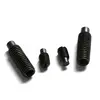 china supplier din914 nylon patch m10 hexagon socket set screw with cone point