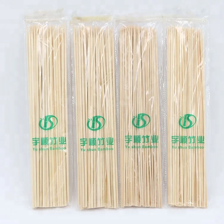 
Yushun Natural Bamboo and Wooden BBQ Skewer Bamboo Sticks Moso Bamboo Skewer for Barbecue NL S Skewer Sticks  (60244420106)