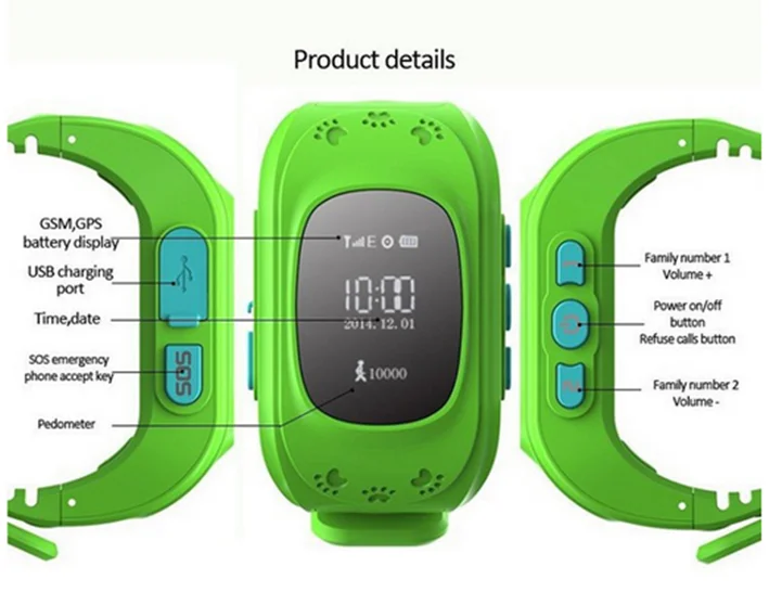 q50 kids gps watch