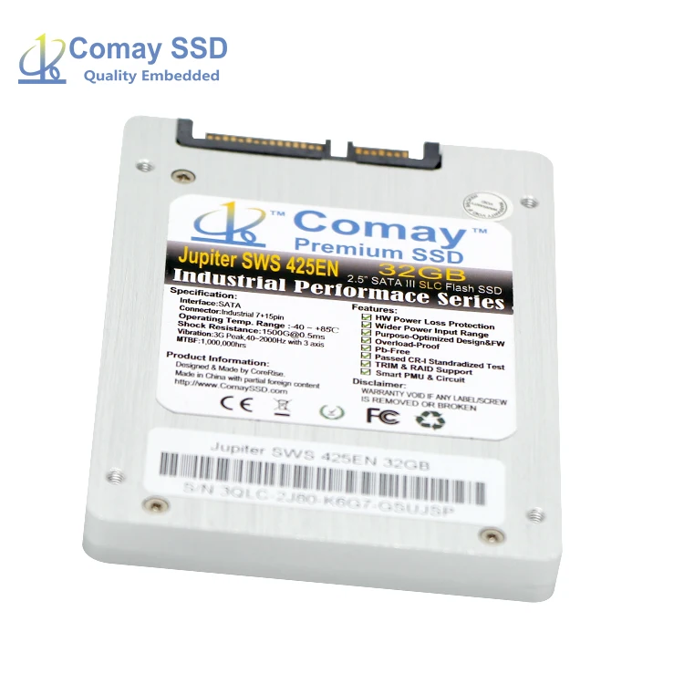 

Original Industrial ssd 3D NAND Flash Hard Disk 32GB MLC 2.5 SATA Drive SSD