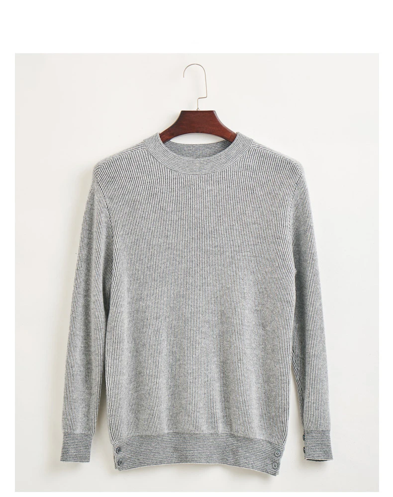 

2019 new design 100% pure cashmere fancy knitting pattern pullover sweater for men