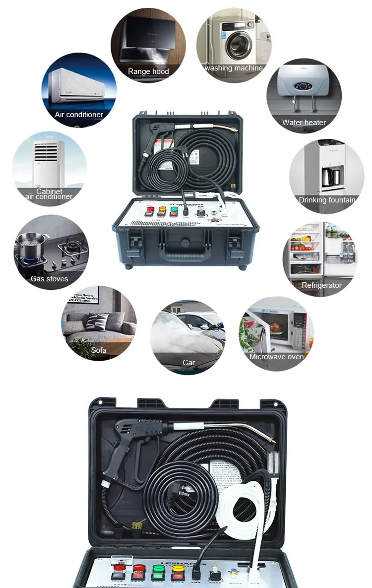 Multifunctional High Temperature Pressure Kitchen Steam Cleaner For