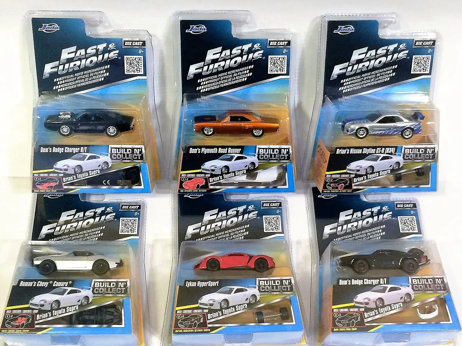 fast and furious model car collection