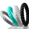 Custom Unique womens stackable silicone rings