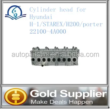 Brand New Cylinder Head For Hyundai H-1/starex/h200/porter 22100-4a000