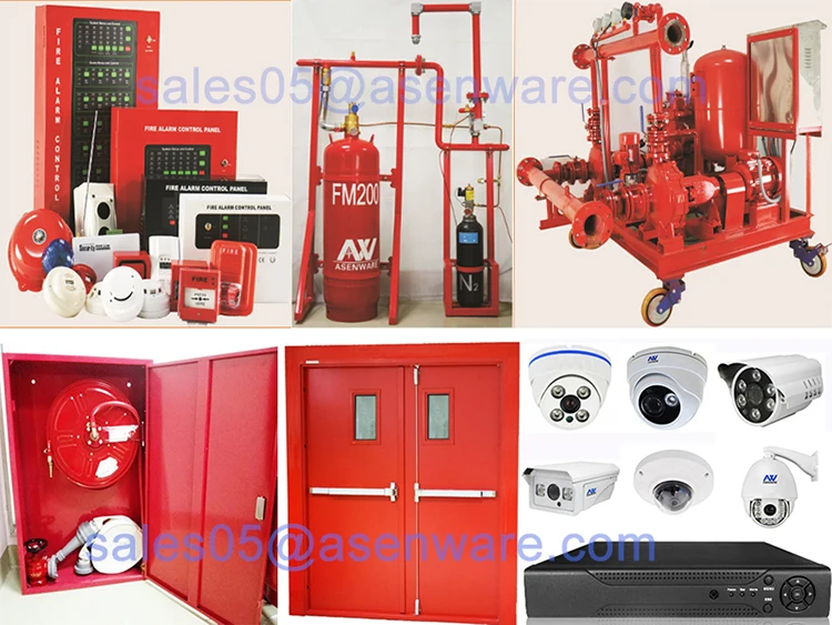 Short-circuit-immunity Addressable Fire Detection Alarm & Suppression Control Panel