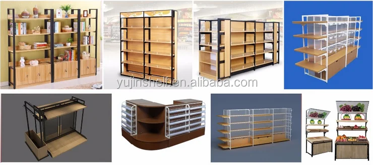 Wholesale High Class Showcase Design - Yujin Supermarket Racks