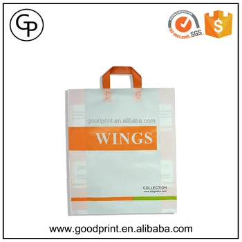 Custom Cheap White All Size Plastic Shopping Bag With Handle Designer - Buy Plastic Shopping Bag ...