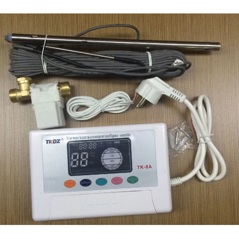 
Most popular Solar Water Heater With Control Non-pressure solar water heater system controller TK-8A 