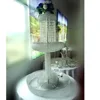 Hot sell Romantic crystal furniture wedding decorative spinner turn table