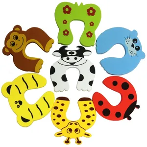 Image of Unique Eva Foam Finger Guard Animal Door Stopper