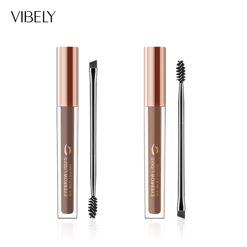 

vibely eyebrow fiber private label eyebrow tint dye eye brow dye gel, 4 colors