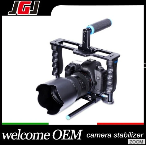 High quality Protective Frame DSLR Camera Cage Stabilizer Top Handle Set for Canon 5D mark II/ 5D mark III/700D 650D 600D 550D