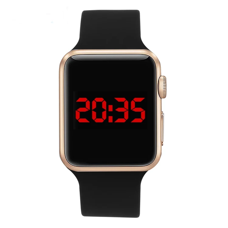 2018 New Boys/Girls Rubber LED Sport Watch Digital Watches