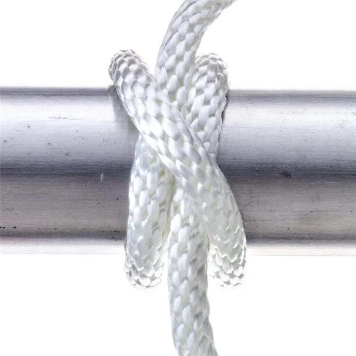 High performance customized package and size polypropylene solid braided anchor line rope for sailboat, yacht marine rope