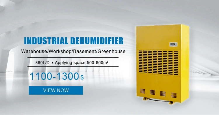 15kg/h 360l/d industrial dehumidifier greenhouse air dryer swimming pool
