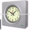 Marine Rectangular Lighting Slave Clock on the Wheel House Control Console