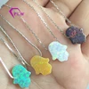 Jewelry Ethiopian Wholesale Price Pink / Blue / Red Hamsa Opal