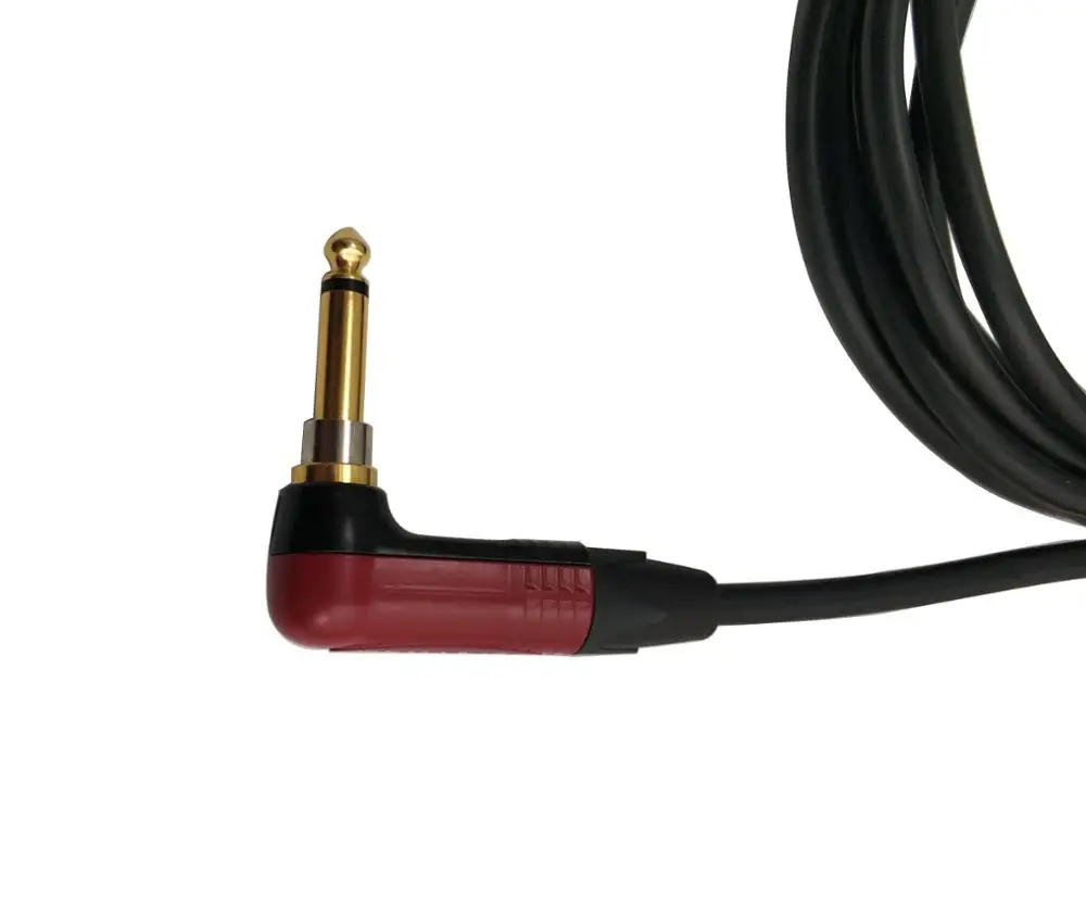 New Design 1/4'' 6.35mm Instrument Guitar Cable With Integrated Mute