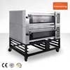 Hot Sale Ikitchening Bakery machines/ Bread Baking Oven/ Double Deck Pizza Ovens Gas & Electric