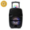 Promotional amazon best sell jb speaker system with FM radio/USB/SD/dj ball light
