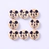 Cute Sewing 19X15mm Mickey Buttons Wooden