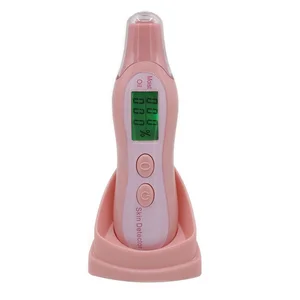 LCD Display Digital Facial Moisture Oil Tester Detector Analyzer Monitor Personal Skin Care Tool