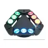 Moving Beam Spider light Led 9pcs 12w Rgbw 4in1 led wash dj led light effects