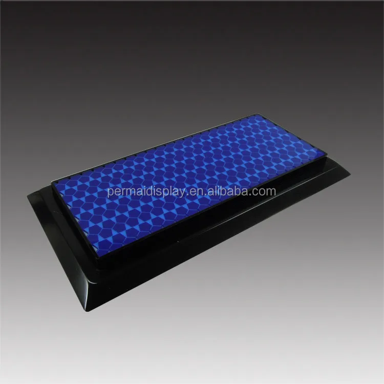 Factory customized bluetooth keyboard display tray with color LED