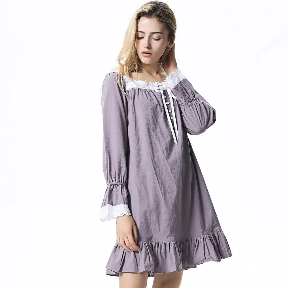 womens 100 cotton night gowns