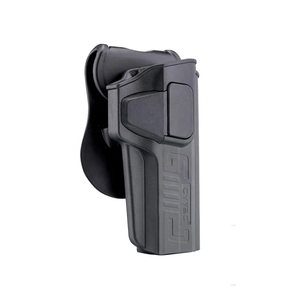 

Cytac Tactical Gun Holster for Colt 1911-5", Girsan MC, Browning MK3, Black