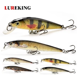 Lureking Top Quality Minnow Fishing Lure, DM02 Hard Pencil Plastic Fish Bait 2.5g 60mm