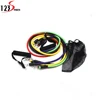 Gym exercise 11 pieces set exercise latex band resistance tube