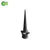 Custom aluminum metal alloy gate spear points