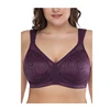 Sewel Big Breasted Women Ladies Full Figure Comfortable Wire Free Minimizer Support Bra