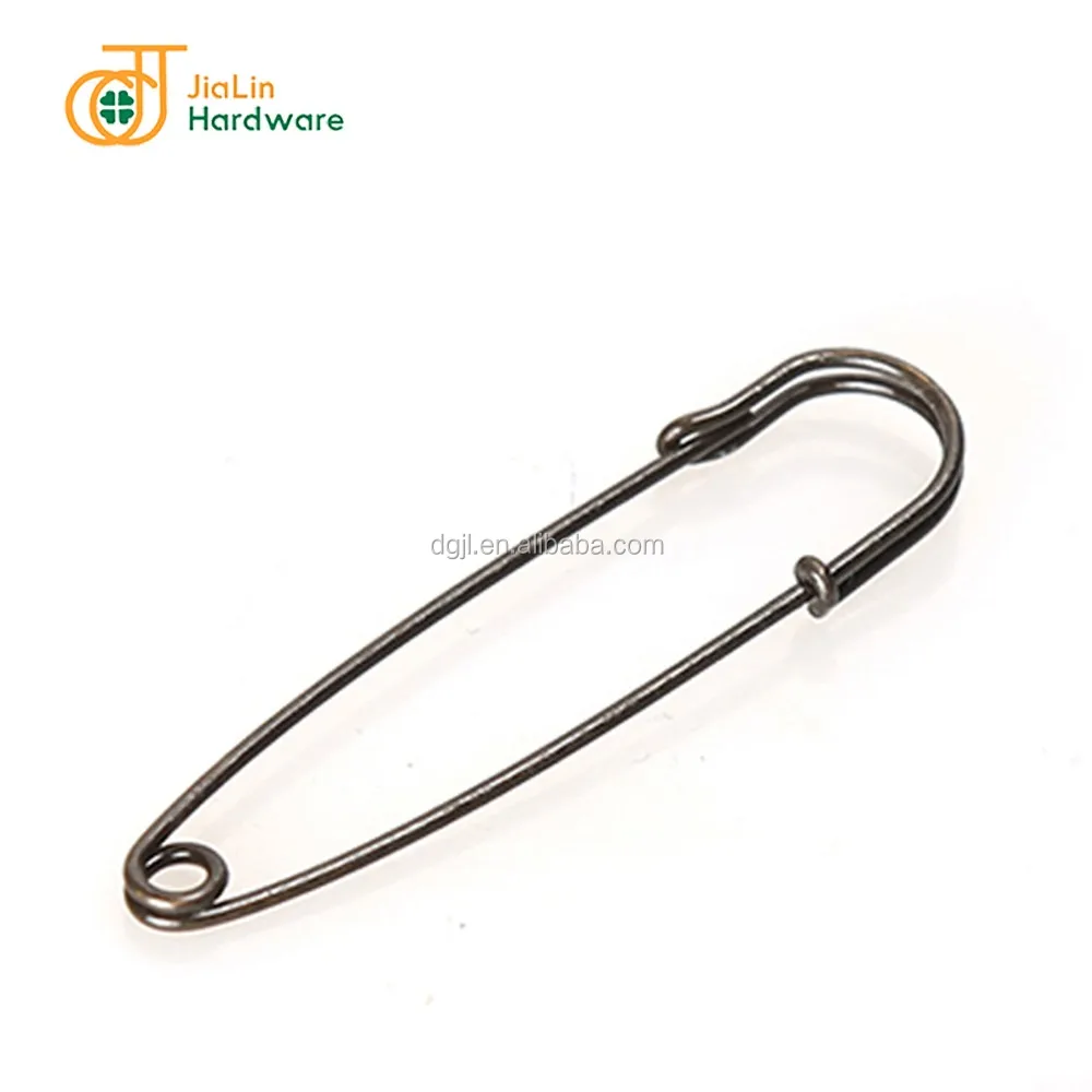 large decorative safety pins
