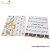 Promotional A4 PP plastic custom school design l shape music folder for kids