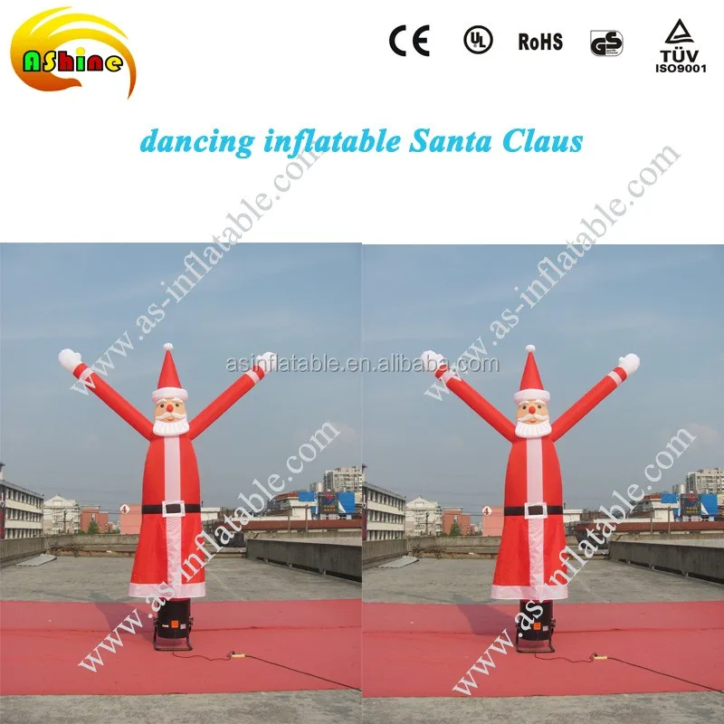 inflatable dancing santa