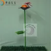 2017 alibaba wholesale outdoor metal home garden decoration dragonfly led solar light stake