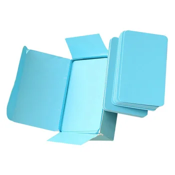 blank handwritten paper message card business thank you cards