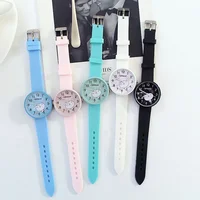 

Hot Selling Cute Silicone Wrist Watch Automatic Watch Smart Watch For Girl