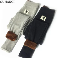 

Wholesale Women Autumn Cartoon Cat Lovely Leggings Style Winter Trousers Student Warm Thicker Style Leggings Cheap Clothes