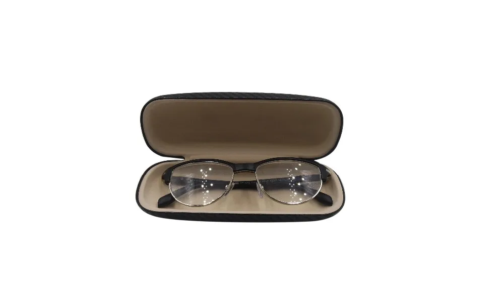 2018 luxury custom logo unbreakable vintage reading glasses case