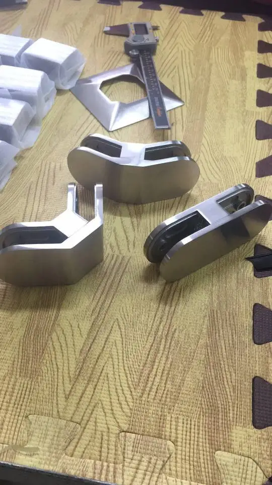180 degree glass corner connector clamp bathroom products