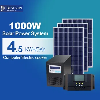 完全なソーラーホームシステム 1kw 2kw 太陽光発電キットオフ Buy 太陽光発電灌漑システム 1000 ワットのポータブル太陽光発電システム 1000 ワットのポータブル太陽光発電システム Product On Alibaba Com