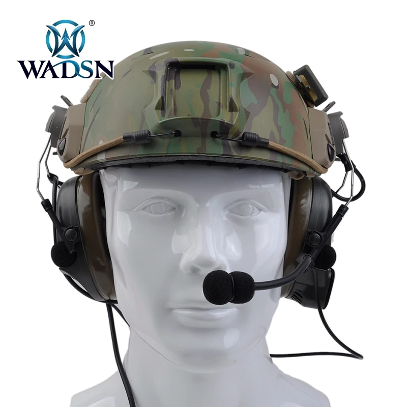 Comtac I Headset For Fast Helmets Tactical Wargame Headphone Noise
