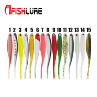 

Silicone Bait Fishing Fish Bass Pike Minnow Swimbait Rubber Fish Lures 115mm 7g Plastic Fish Type Soft Lure Artificial Bait