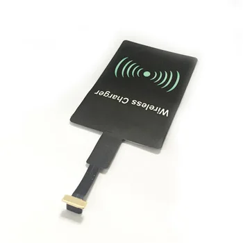 

Universal QI Wireless Charging Receiver Charger Module For Micro USB Mobile Phone, Black