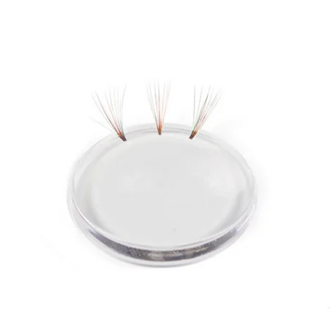 

Make Eyelash Extensions Fan Tools Easy Fan Use Blooming Silicone Patch Volume Drop Dot Glue, Clear;transparent